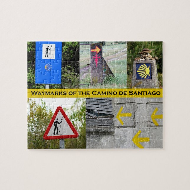 Waymarks du puzzle de Camino (Horizontal)