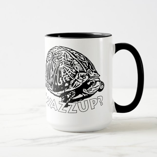Wazzup - 15 oz Ringer Mug (Droite)