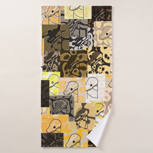 we are bouman ball python (Serviette de bain)