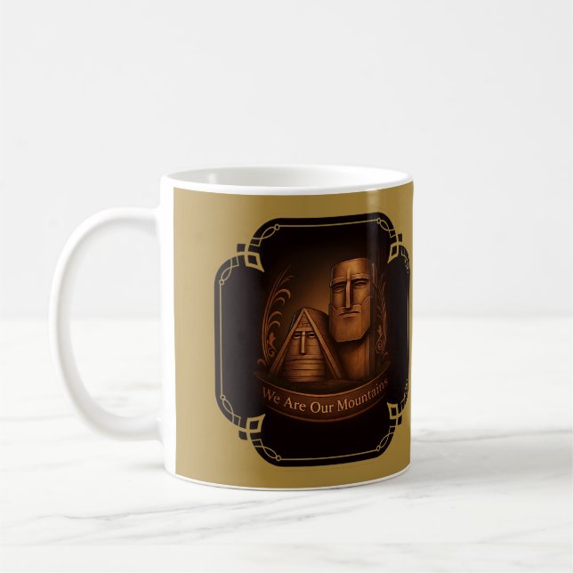 We are our mountains Mug (Gauche)