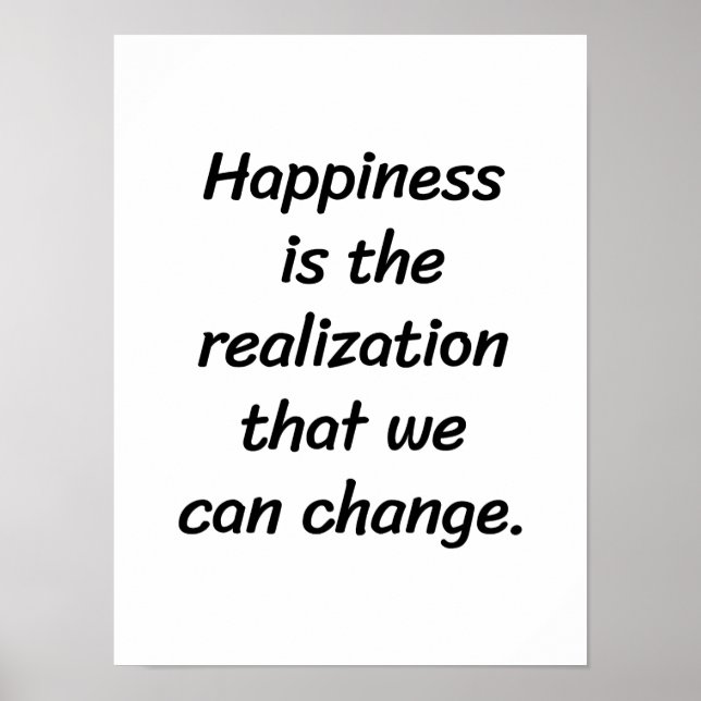 We Can Change Poster (Devant)