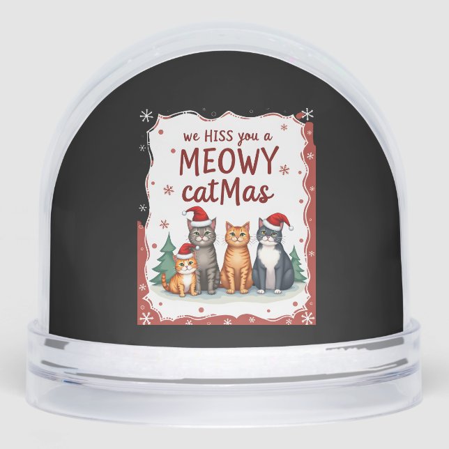 We Hiss You A Meowy Catmas Funny Cat Christmas Ugl (Avant)