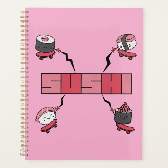 We Love Sushi - Sushi Love - ASL ILY Obsession (Devant)