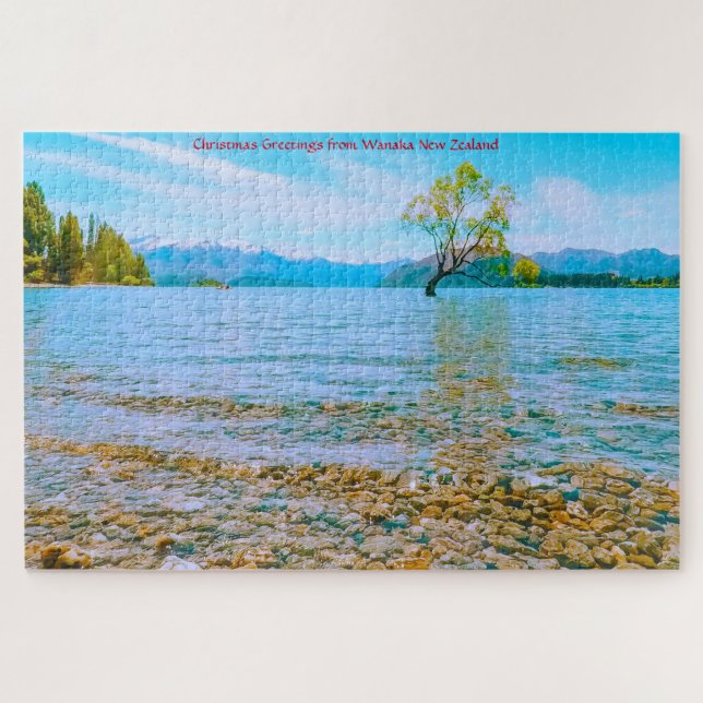 We Love Wanaka New Zealand Jigsaw Puzzle (Horizontal)