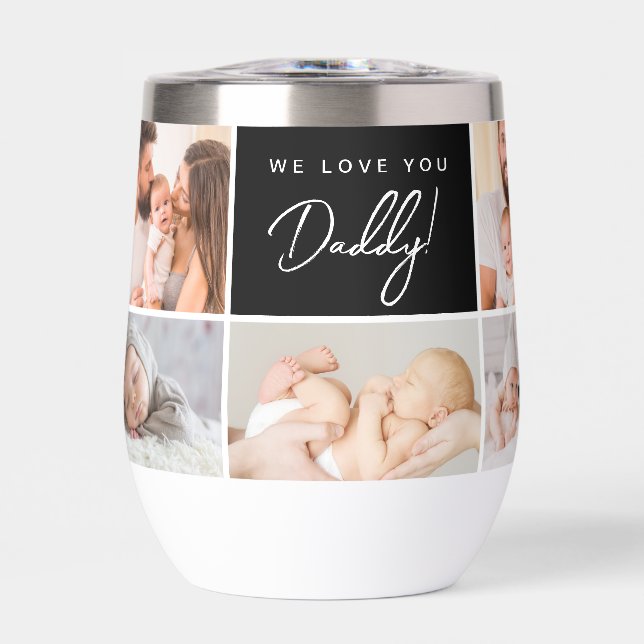 We Love you Daddy Custom Multi Photos Father's Day (Avant)