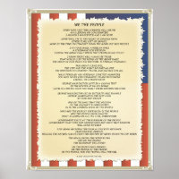 "We The People" De Lee Clayton - Poster