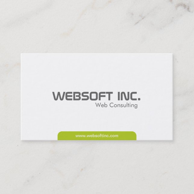 Web Consulting - cartes de visite (Devant)