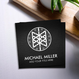 Web de Wyrd en fleur de vie Carte de visite