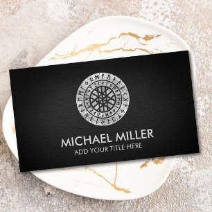 Web de Wyrd et de Runic Alphabet Carte de visite