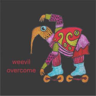 Webad Overcome Grand sticker vinyle