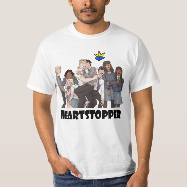 webtoon comique heartstopper T-shirt (Devant)