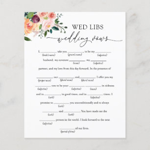 Wed Libs Mariage Vows Fête des mariées