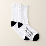 Wedding Favor Funny Dancing<br><div class="desc">Get your wedding guests out on the dance floor in these fun "these feet danced to love at the wedding of" socks Personnalize these souvenir keepsakes with your first names and wedding date.</div>