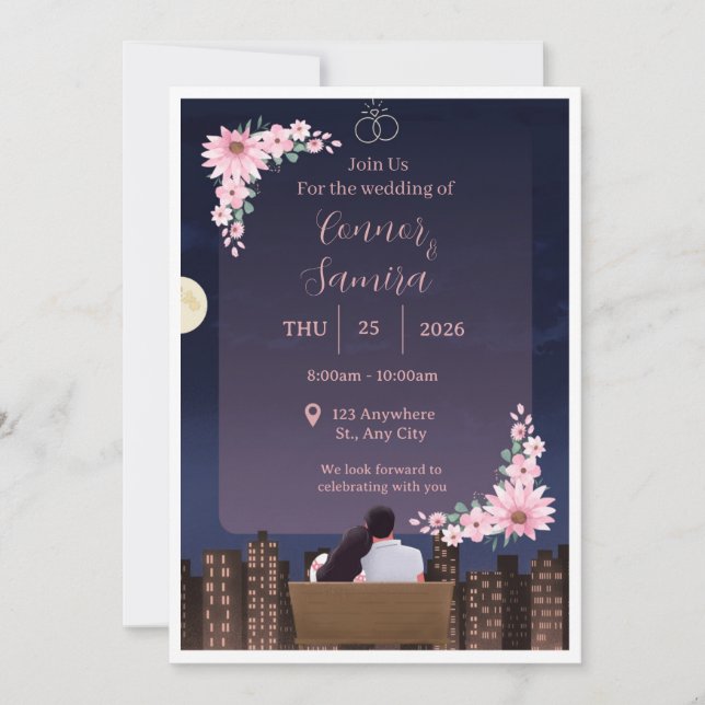 Wedding invitation (Devant)