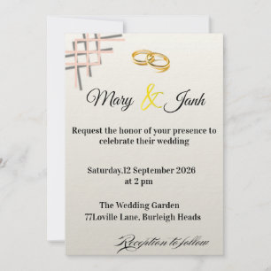 Wedding Invitation