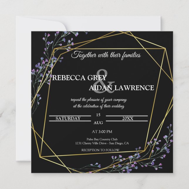 wedding Invitation (Devant)
