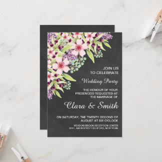 Wedding Invitation Card Template 
