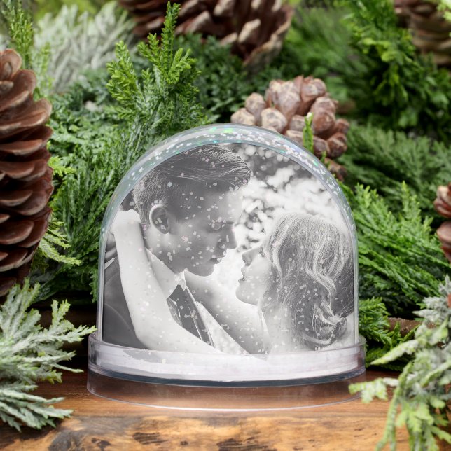 WEDDING PHOTO CUSTOM SNOW GLOBE (Hiver)