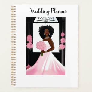 Wedding planner avec belle mariée noire