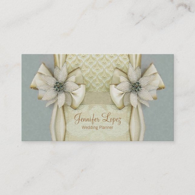 WEDDING PLANNER ~ CARTE DE VISITE (Devant)