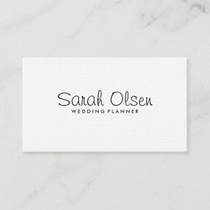 Wedding planner - cartes de visite