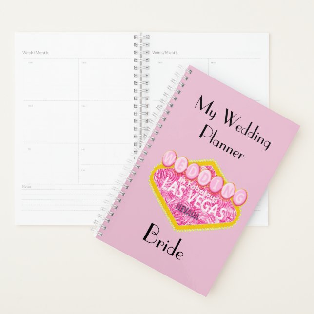 Wedding planner de Las Vegas (Devant avec enveloppe)