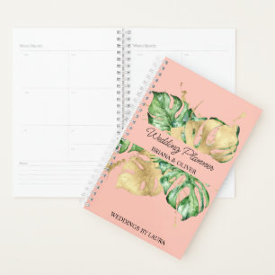 Wedding planner de pêche Tropical Gold Palm verdoy