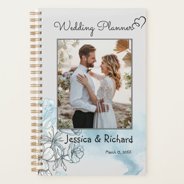 Wedding planner PHOTO Aquarelle (Devant)
