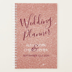 wedding planner rose - Rose Parties scintillant d'