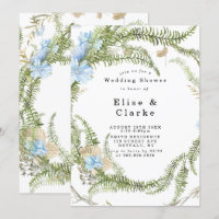 Wedding shower de la couronne de foune d'été rusti