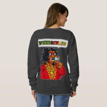 Weediculus Long Sleeve Femme Sweatshirt
