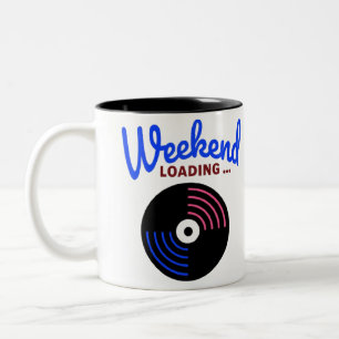 Week-end Chargement... Café Mug   Drôle Coupe de b