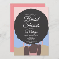 Weekend Beach Fête des mariées Girly Invitation