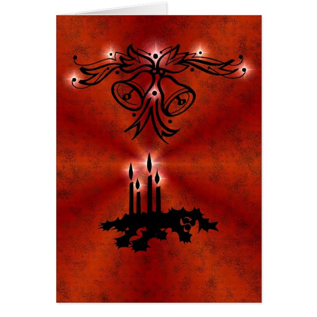 Weihnachts Ornamente mit Sterne auf pourt (Devant)