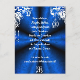 Weihnachtsgedicht Deutsch, Ajouter Votre Carte Pos