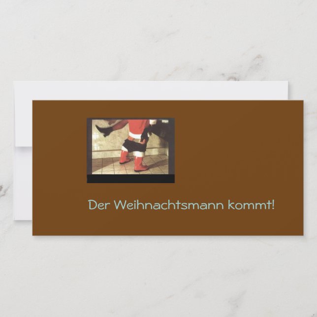 Weihnachtskarte (Devant)