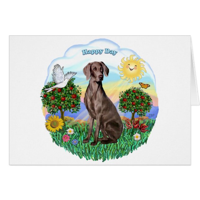 Weimaraner #2 (Devant horizontal)