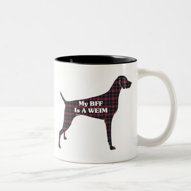 Weimaraner BFF Mug (Droit)