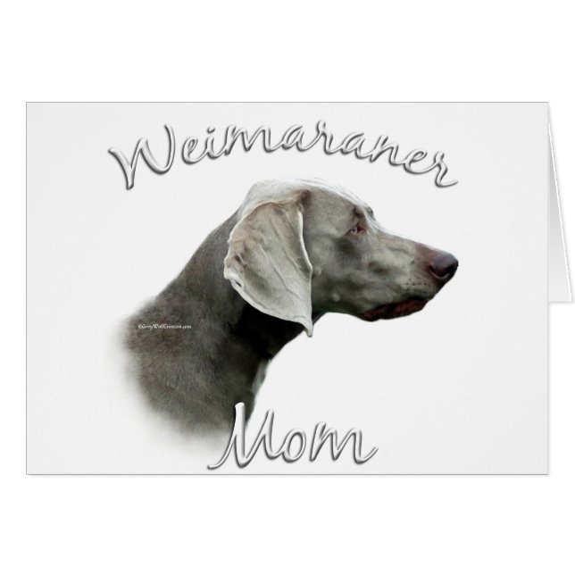 Weimaraner Maman 2 (Devant horizontal)