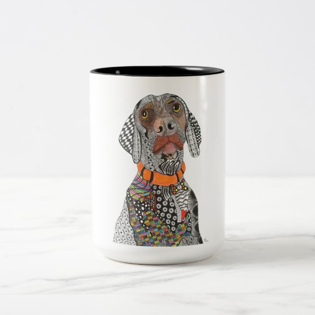 Weimaraner Mug (Centre)