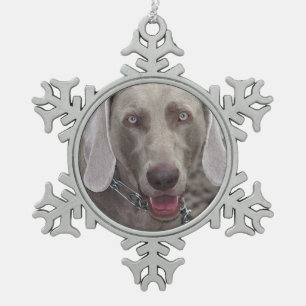 Weimaraner - Ornement de flocon de neige