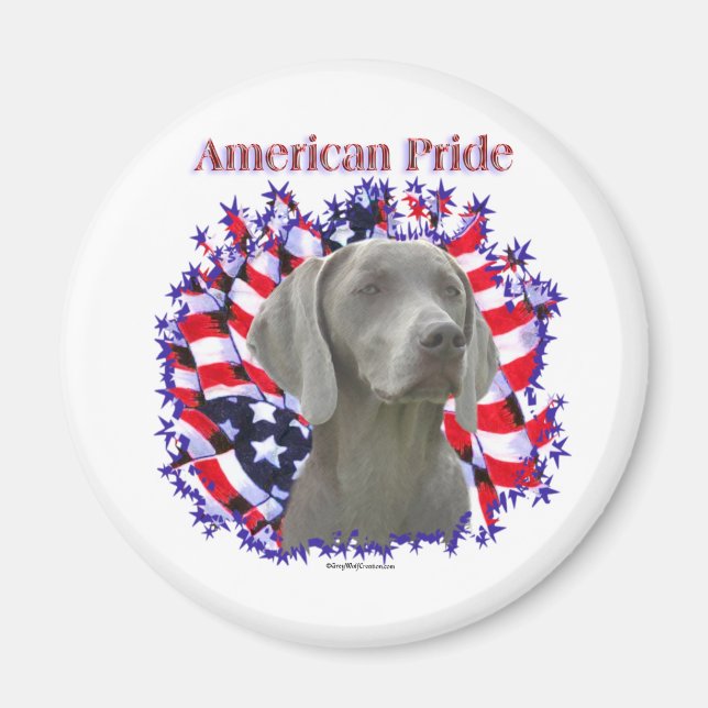 Weimeraner Pride - Magnet (Devant)