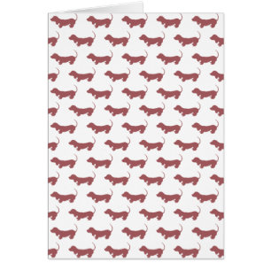 Weiner Dog Dachshund Motif