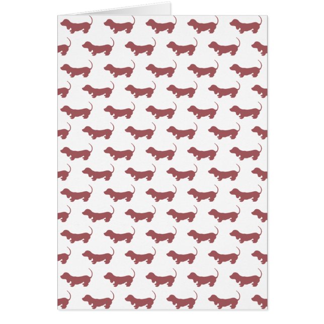 Weiner Dog Dachshund Motif (Devant)