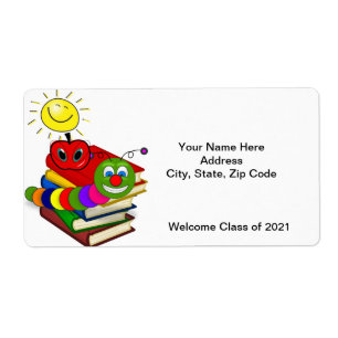 Welcome Class of 2021 Books Bookworm Étiquette