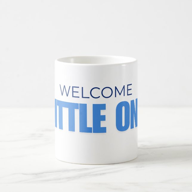 Welcome Little One Baby Boy Mug (Centre)
