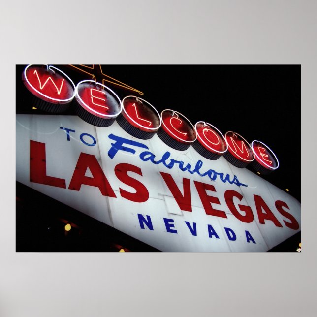 Welcome to Fabulous Las Vegas Nevada Poster (Devant)