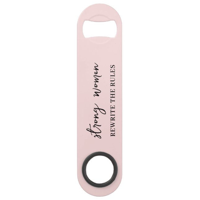 Well Behaved Women Don’t Make History Pink Design (Devant)