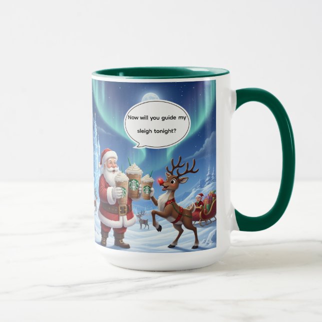 Well Rudolph? Christmas Mug AI Used (Droite)