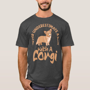Welsh Corgi Amoureux des chiens Tshirt Corgi Papa